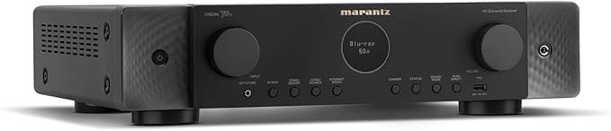 Marantz Cinema 70s 7.2-Kanal AV-Receiver mit 8K-Video, Dolby Atmos, Bluetooth, WLAN, Alexa kompatibel & HEOS Multiroom – CINEMA70S