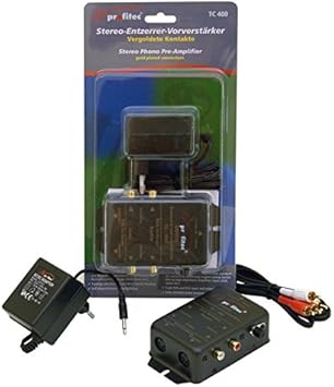 Nein Auslaufartikel (Produktion durch Nein Auslaufartikel Profitec TC 400 Plattenspieler Phono Entzerrer Vorverstärker Equalizer 2007