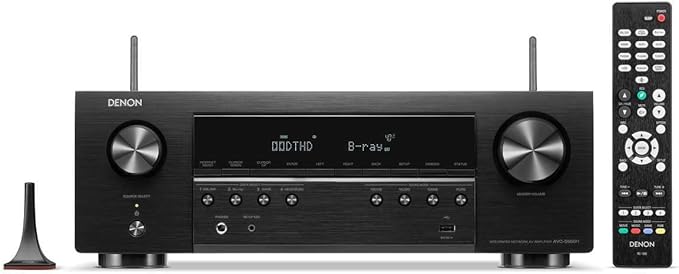 Nein Auslaufartikel (Produktion durch Denon AVC-S660H 5.2-Kanal AV-Receiver 8K mit 135W pro Kanal, Dolby TrueHD, Audyssey MultEQ und HDMI 8K/60