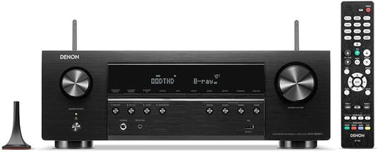 Nein Auslaufartikel (Produktion durch Denon AVC-S660H 5.2-Kanal AV-Receiver 8K mit 135W pro Kanal, Dolby TrueHD, Audyssey MultEQ und HDMI 8K/60