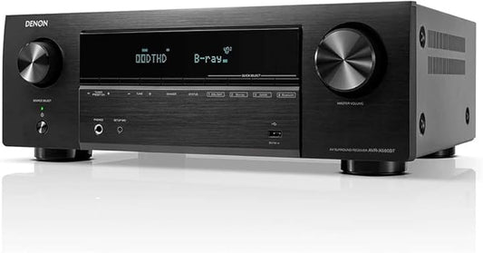 Nein Auslaufartikel (Produktion durch Denon AVR-X580BT AV-Video-Receiver 5.2-Kanal Heimkino-Verstärker Schwarz