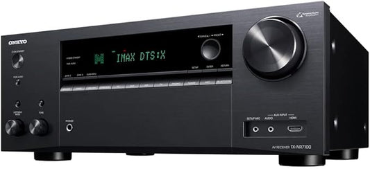 Onkyo TX-NR7100M2 9.2 AV Netzwerk Receiver mit IMAX Enhanced, DTS:X und 8K HDMI – TXNR7100M2BMMP