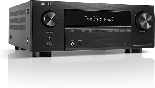 Denon AVC-X3800H 9.4-Kanal AV-Receiver mit Dolby Atmos, DTS:X, 8K Ultra HD, 6 HDMI-Eingängen, WLAN, Bluetooth und HEOS