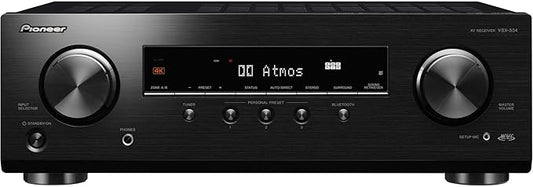 Pioneer VSX-534 AV-Receiver 5x150W Dolby Atmos DTS:X Bluetooth 4K UHD MCACC Schwarz – VSX534BMMP
