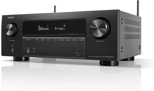 Nein Auslaufartikel (Produktion durch Denon AVR-X2800H 7.2-Kanal AV-Receiver mit Dolby Atmos, DTS:X, 8K HDMI, HEOS, Bluetooth, WLAN, AirPlay 2, Alexa kompatibel - Schwarz
