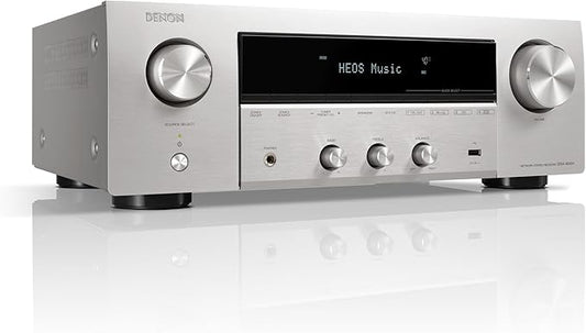 Denon DRA-900H 2.2-Kanal AV-Verstärker 145W 8K mit HEOS, WLAN, Bluetooth & AirPlay - Silber