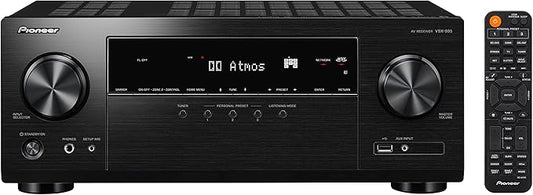 Pioneer VSX-935 7.2-Kanal AV-Receiver mit Dolby Atmos, HDMI 2.1 8K, WLAN & Musik-Streaming (2021)